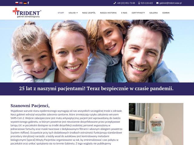 Gabinet stomatologiczny TRIDENT
